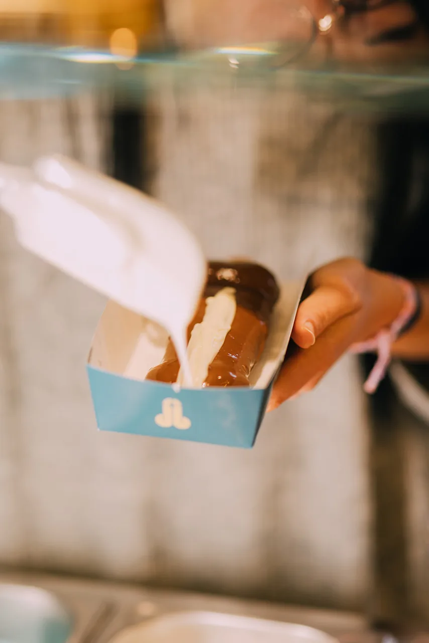 Vafă la pachet